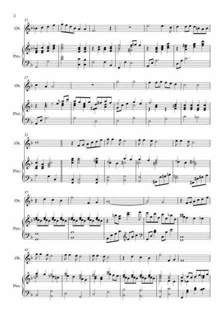 Someone To Watch Over Me Solo For Oboe Piano In F Major Page 2