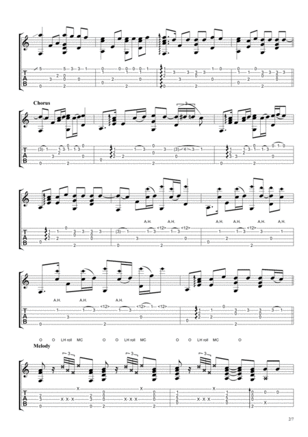Something Just Like This Fingerstyle Guitar Page 2