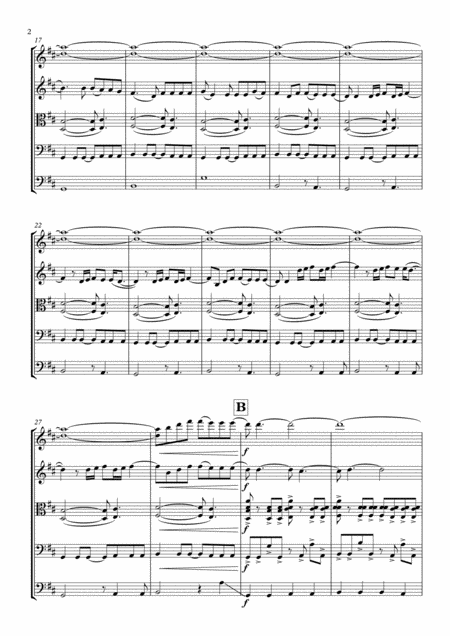 Something Just Like This String Quintet String Orchestra Page 2