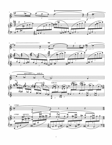 Sonata For Flute And Piano Page 2