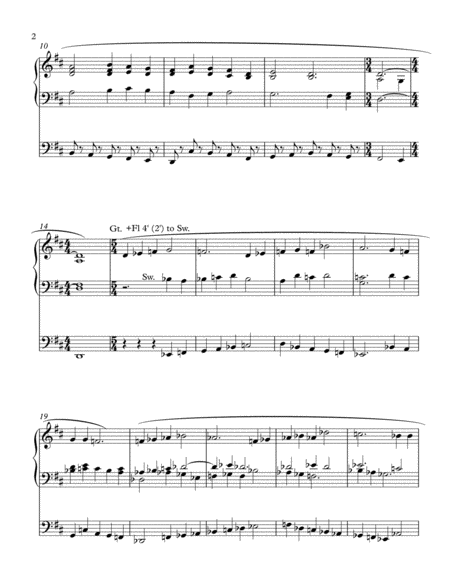 Sonata In G For Organ Adagio Page 2