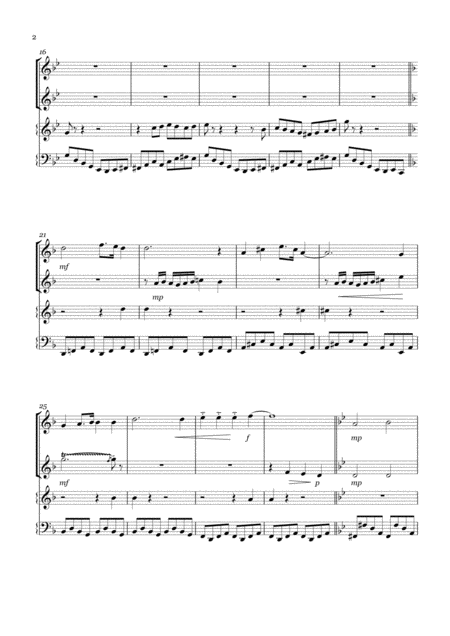 Sonata In G Minor For 2 Oboes And A Harpsichord In Full Page 2