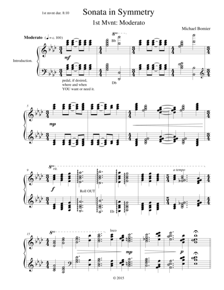 Sonata In Symmetry 1st Mvnt Moderato In Ab Page 2