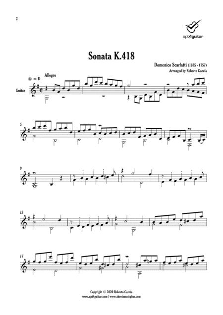 Sonata K 418 Page 2