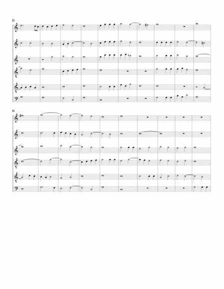 Sonata No 14 A6 28 Sonate A Quattro Sei Et Otto Con Alcuni Concerti 1608 La Facca Arrangement For 6 Recorders Page 2