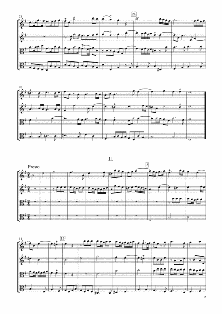 Sonata Op 34 3 For Two Violins Two Violas Page 2