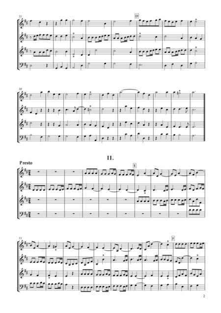 Sonata Op 34 4 For Clarinet Quartet Page 2