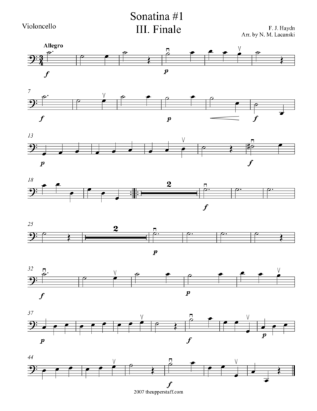 Sonatina 1 In C Major Movement Iii Page 2