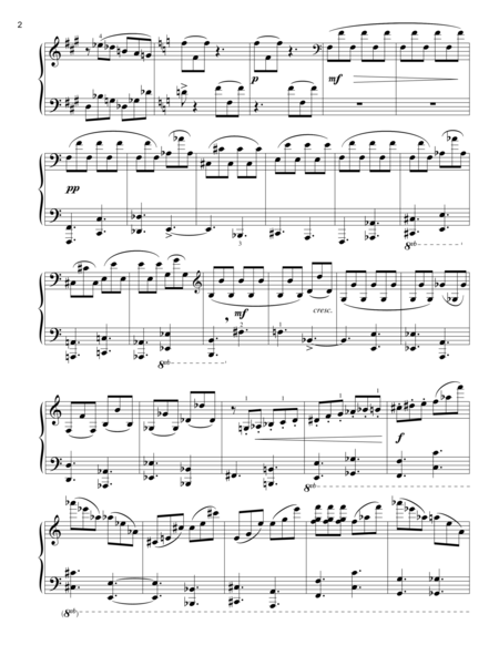 Sonatina For Piano 1998 Page 2