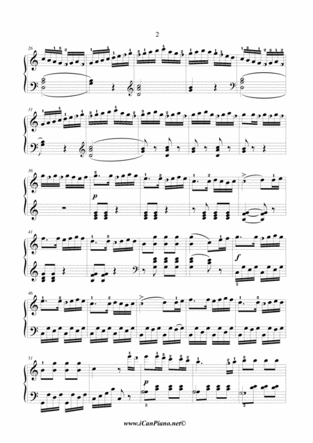 Sonatina Op20 No3 Kuhlau Icanpiano Style Page 2