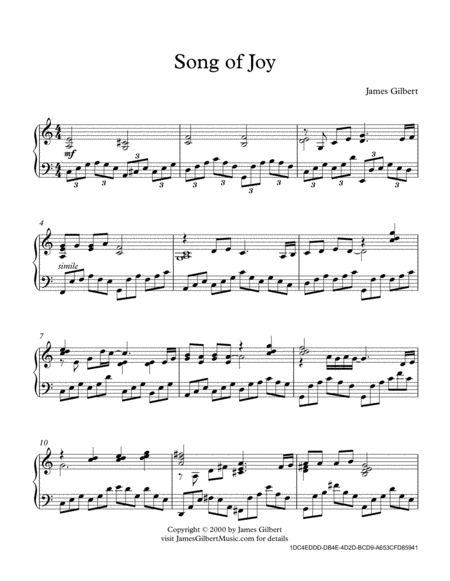 Song Of Joy Page 2