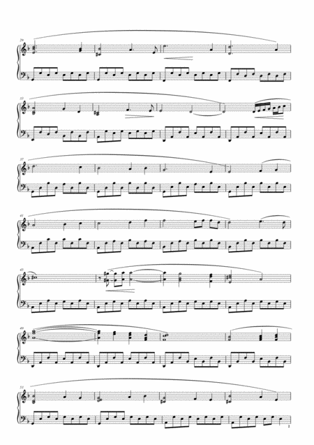 Songs Without Words For Solo Piano Op 5 No 1 Page 2