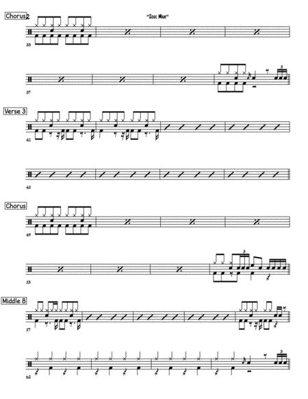 Soul Man 4 Piece Rhythm Section Parts Page 2