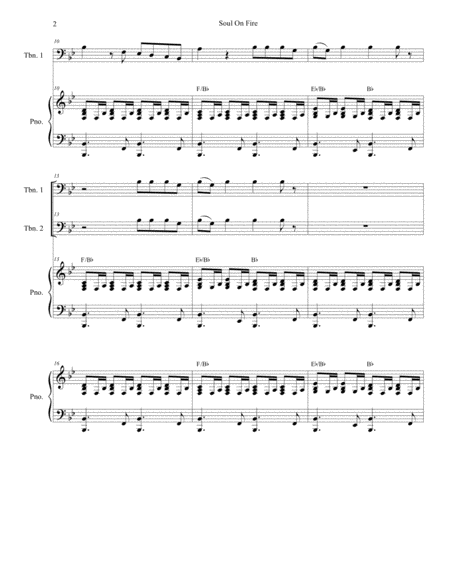 Soul On Fire Trombone Duet Page 2