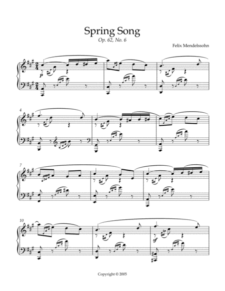 Spring Song Page 2