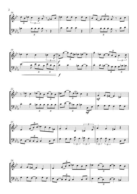 St James Infirmary Duet For French Horn And Trombone Page 2