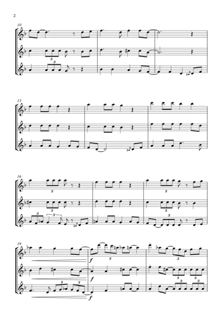 St James Infirmary Flute Trio Page 2