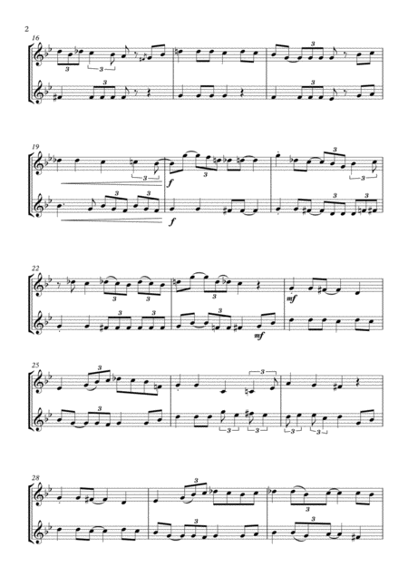 St James Infirmary Trumpet Duet Page 2