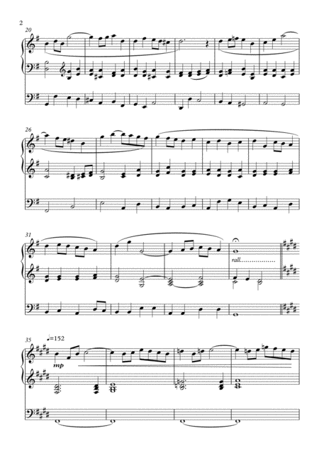 St Laurence Fanfare For Organ Solo Page 2