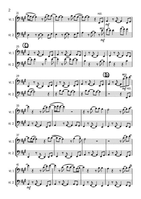 Stand By Me Cello Duet Page 2