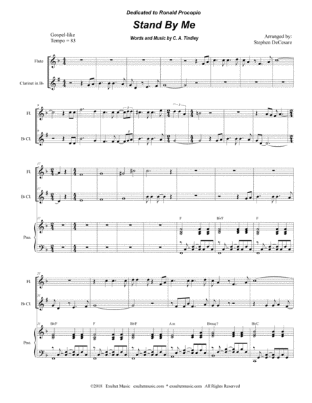 Stand By Me Duet For Flute And Bb Clarinet Page 2