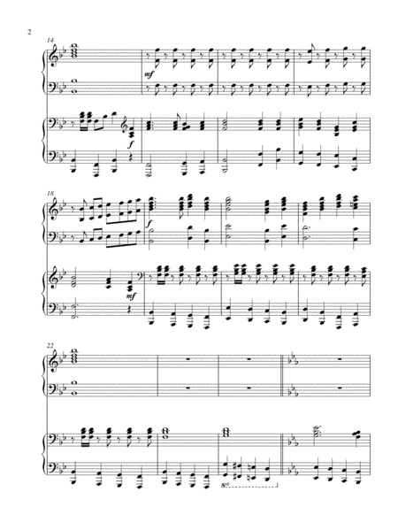 Standing Firm 2 Piano Duet Page 2