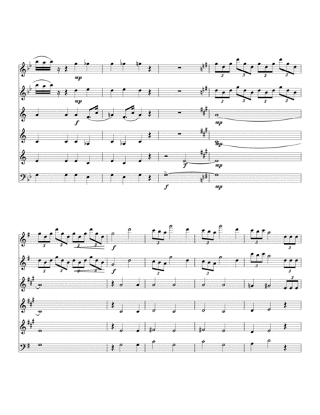 Star Wars Medley Easy Little Childrens Band Page 2