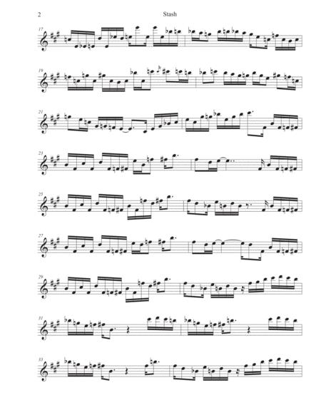 Stash Guitar Solo For Saxophone Page 2