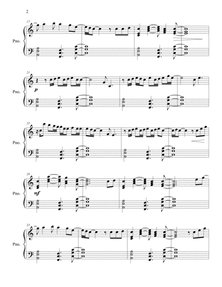 Stay With Me Piano Solo Page 2