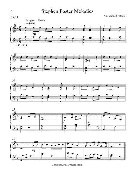 Stephen Foster Melodies Harp I Page 2