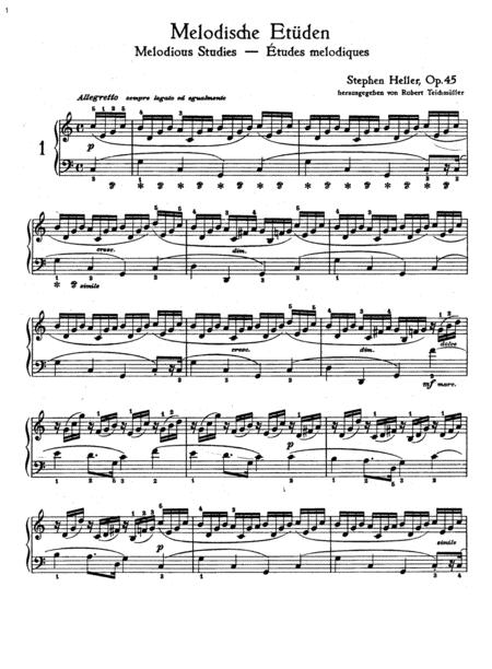 Stephen Heller Etude In Op 45 No 1 To No 25 Full Complete Version Page 2