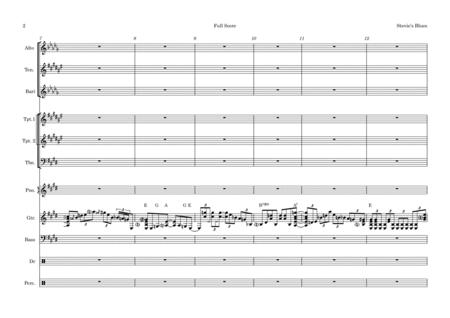 Stevie Blues Guitar Feature Small Band 4 6 Horns Page 2
