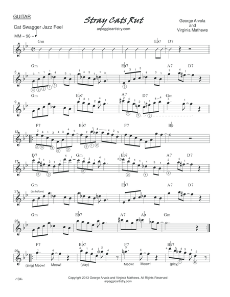 Stray Cats Rut Guitar Page 2