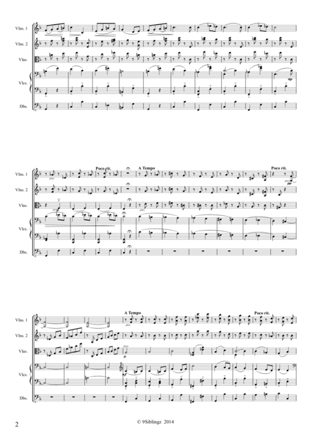 String Chamber Series Melody In F Page 2