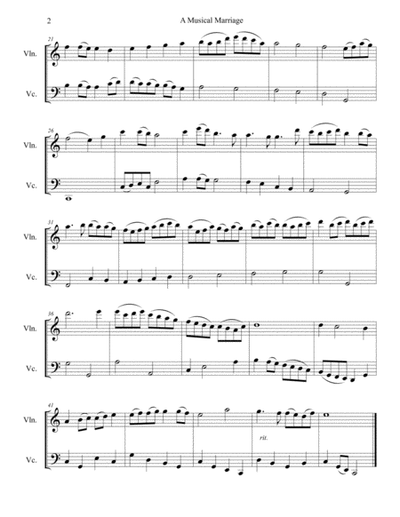 String Duo No 19 A Walk At Dawn Page 2