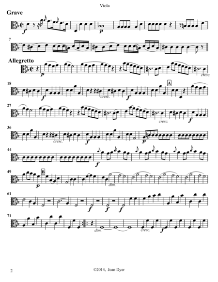 String Quartet In D Minor G 172 Viola Page 2