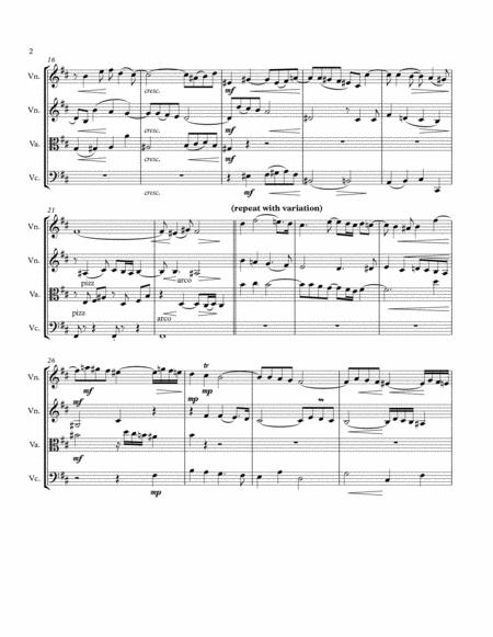 String Quartet No 2 Prelude And Fugue Op 44 Page 2
