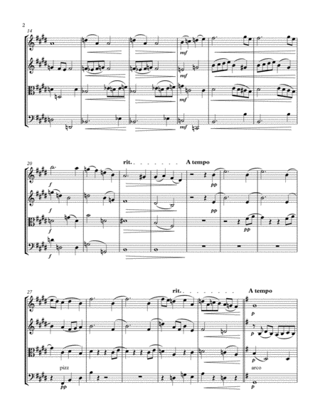 String Quartet No 35 In E Major A New Day Page 2