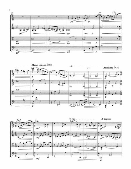 String Quartet No 36 Page 2