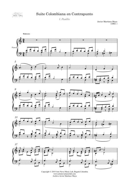 Suite Colombiana Para Piano Page 2