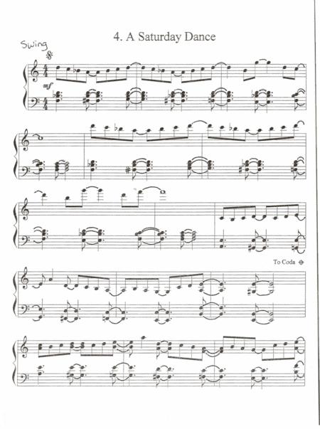 Suite For Jazz Piano A Saturday Dance Page 2
