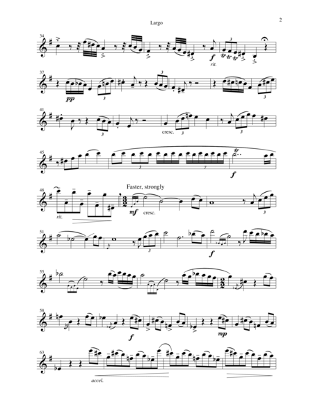 Suite For Solo Flute 1 Largo Page 2