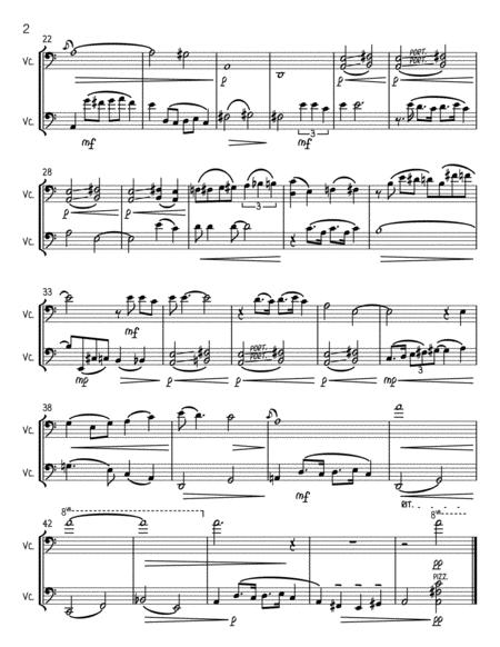 Summertime Cello Duet Page 2