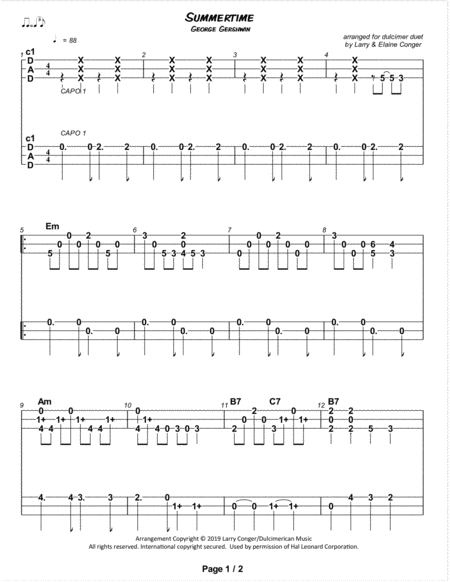 Summertime Duet Page 2