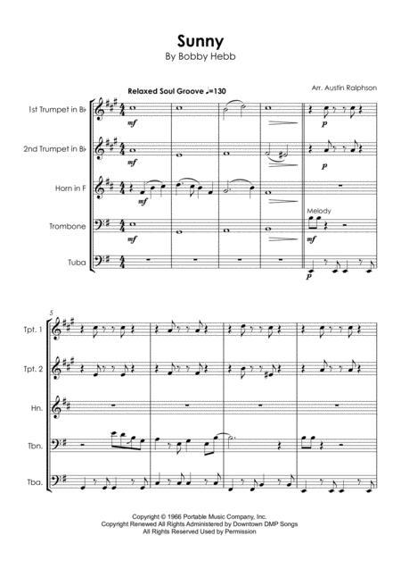 Sunny Brass Quintet Page 2