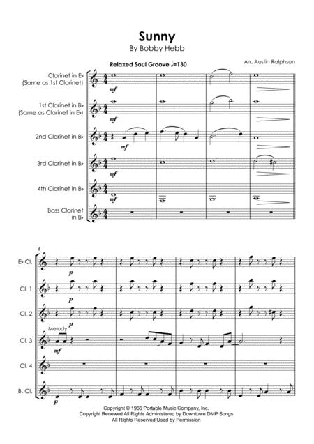 Sunny Clarinet Quintet Page 2