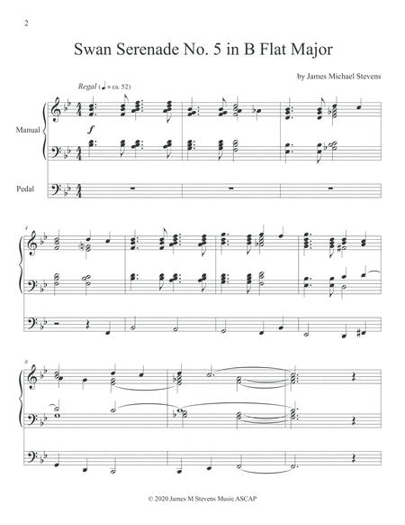 Swan Serenade No 5 In B Flat Major Page 2