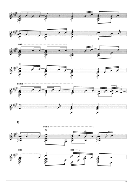 Swear It Again Solo Guitar Score Page 2