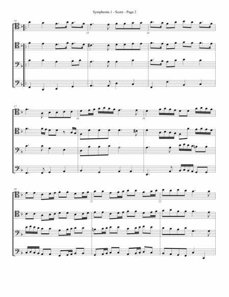 Symphonia No 1 For Trombone Or Low Brass Quartet Page 2