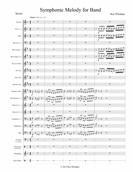 Symphonic Melody For Band Page 2